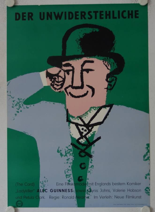 The Card original release german movie poster